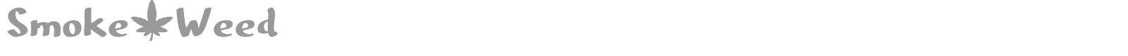 Smoke Weed font preview